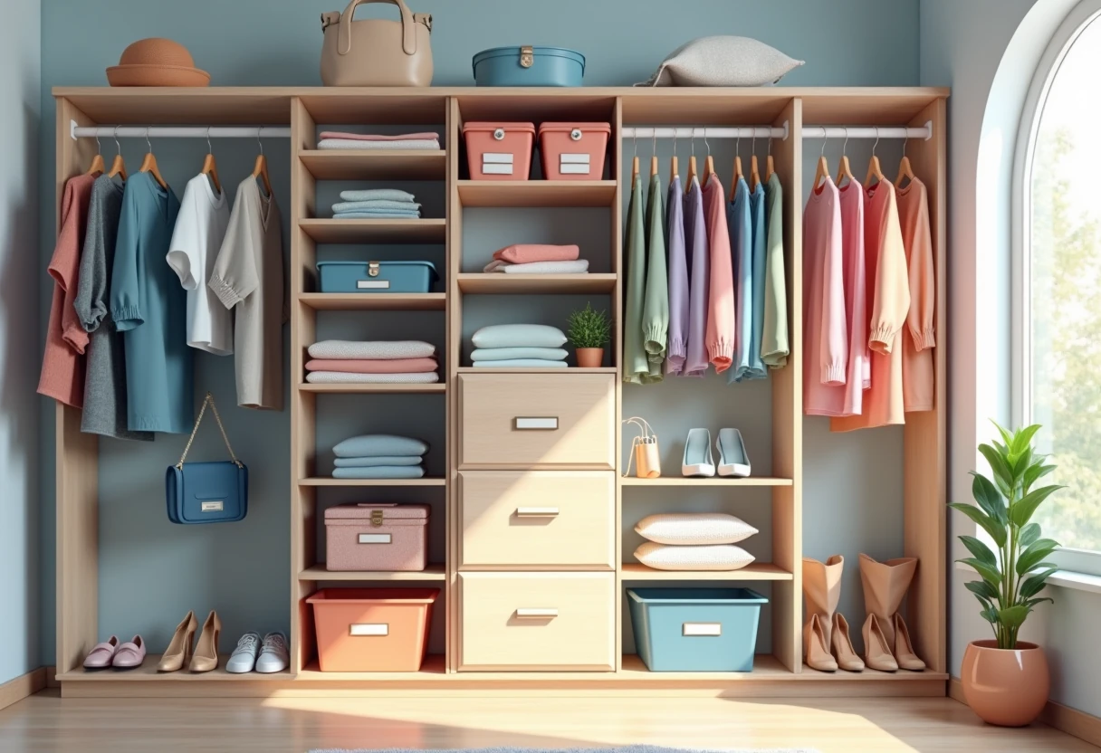 6 praktycznych pomysłów na organizację szafy