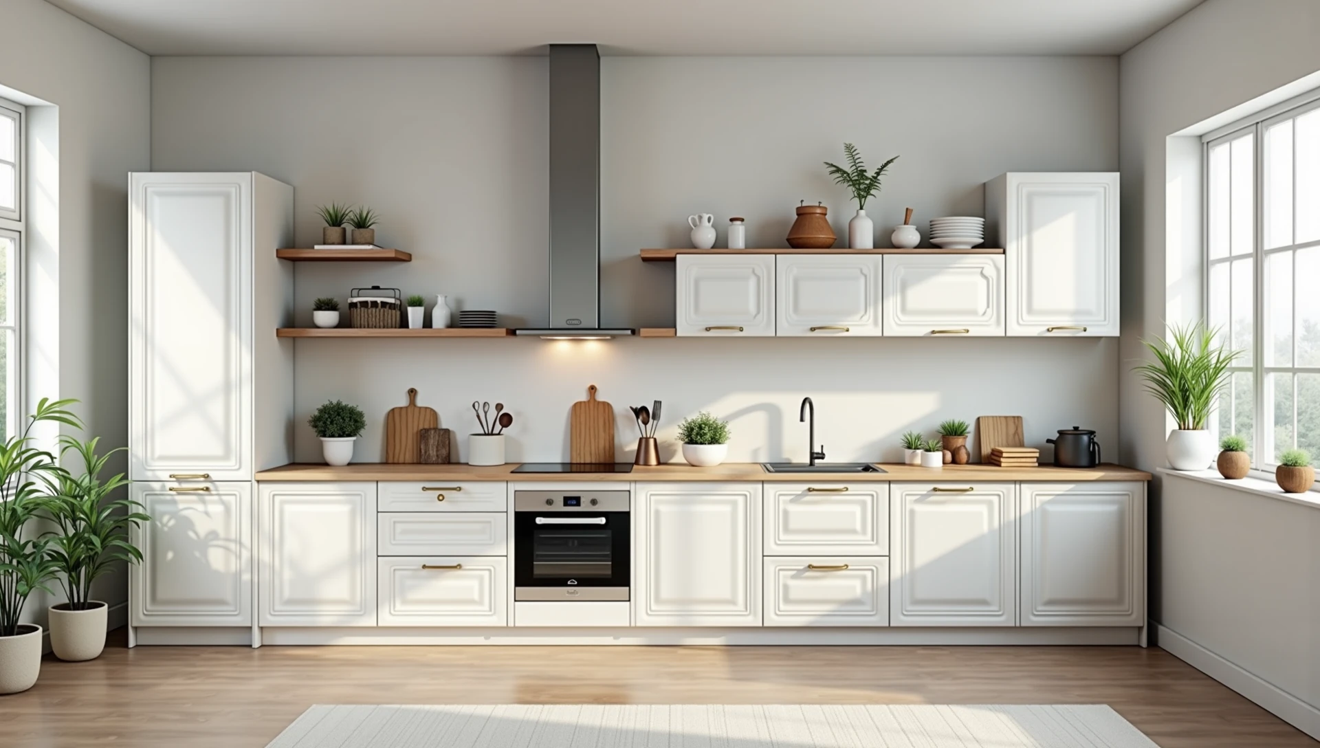 Szafki kuchenne: Rodzaje, wymiary i idealne aranżacje