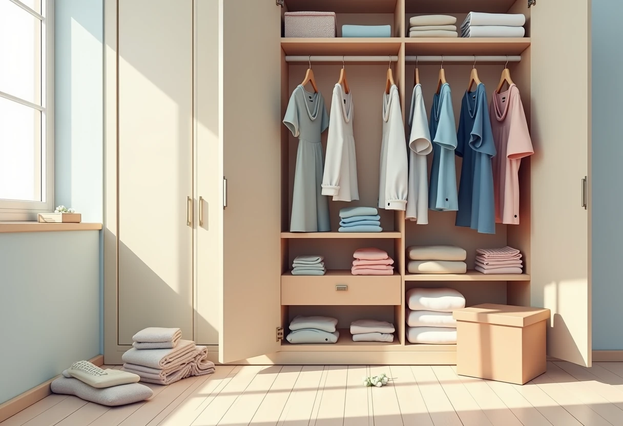 Odgracanie ubrań – szafa bez chaosu