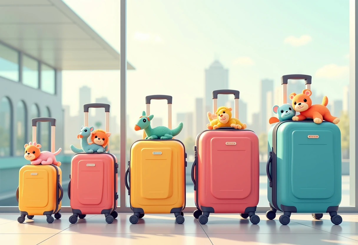 Walizki dziecięce na kółkach — storage solutions w