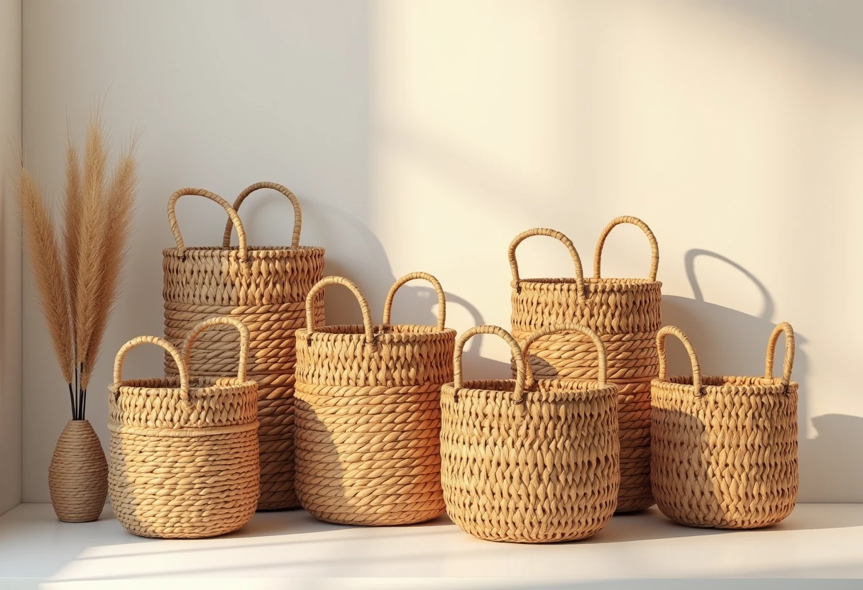 Wytrzymałe i odporne koszyki rattanowe – jak wybra