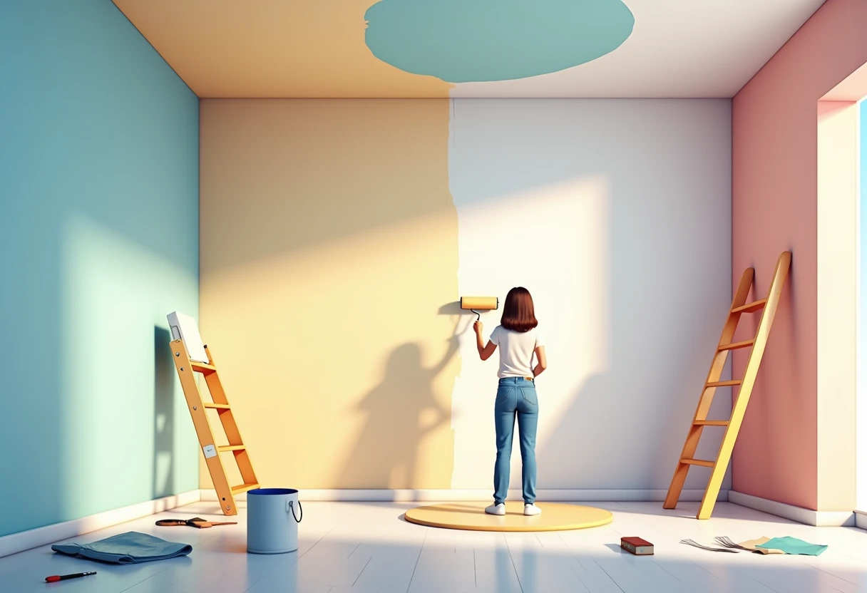 Techniki malowania ścian i sufitów – jak zrobić to
