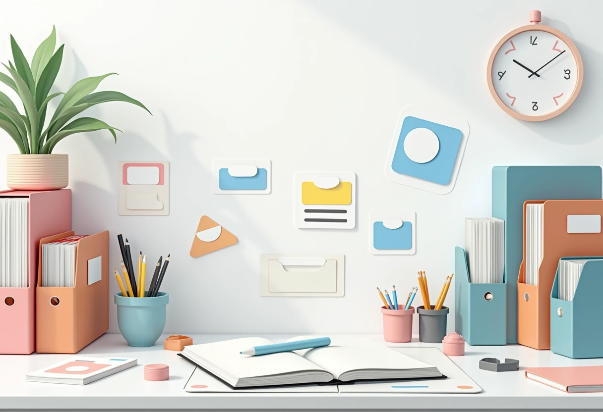 Rodzaje etykiet i naklejek do organizacji