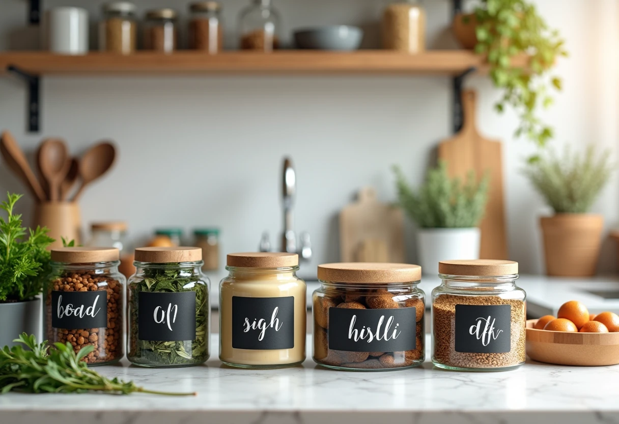 Etykiety organizacyjne do kuchni – funkcjonalność 