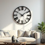 Duży zegar ścienny: rodzaje, zalety i design w Twoim wnętrzu