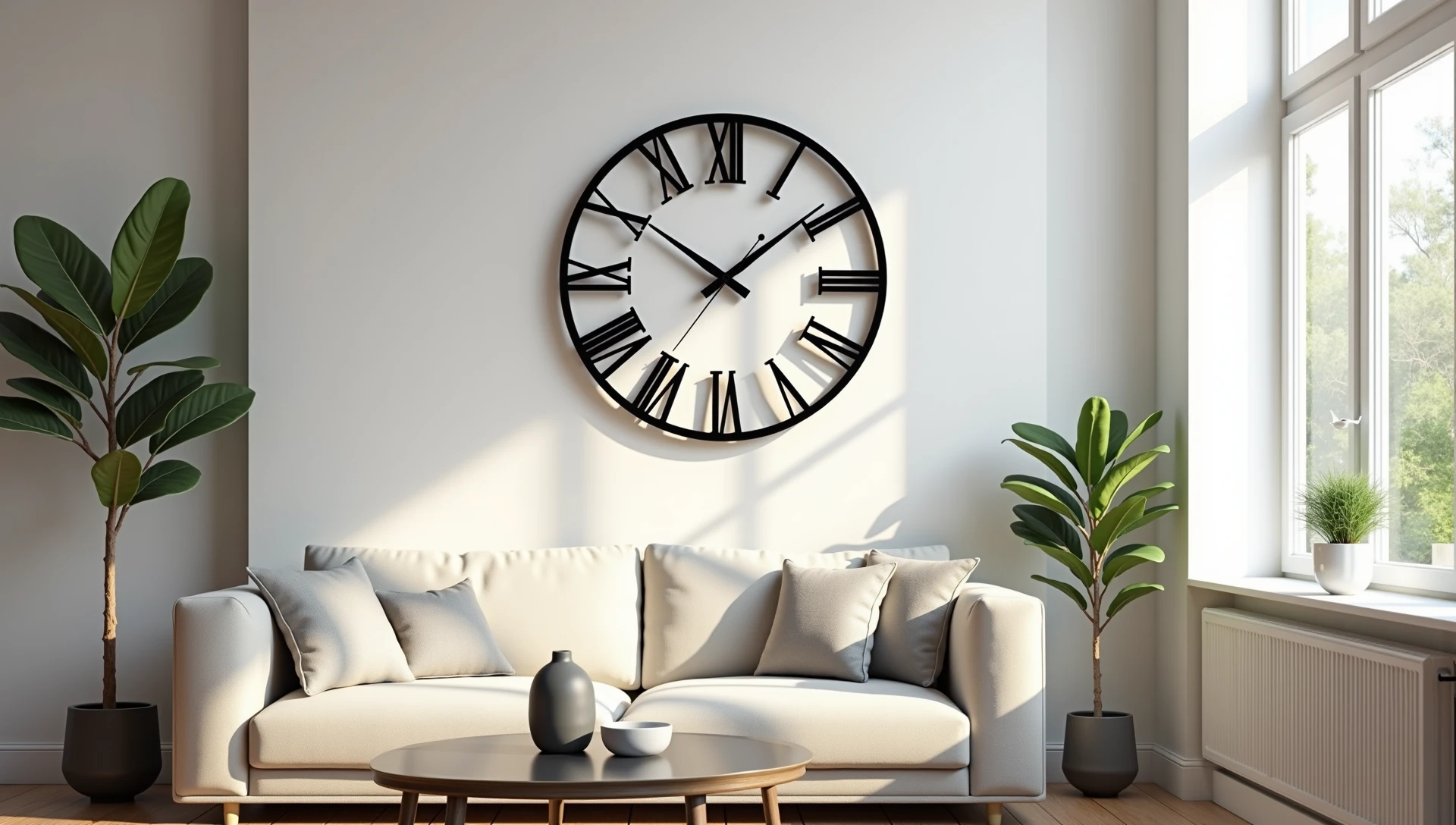 Duży zegar ścienny: rodzaje, zalety i design w Twoim wnętrzu
