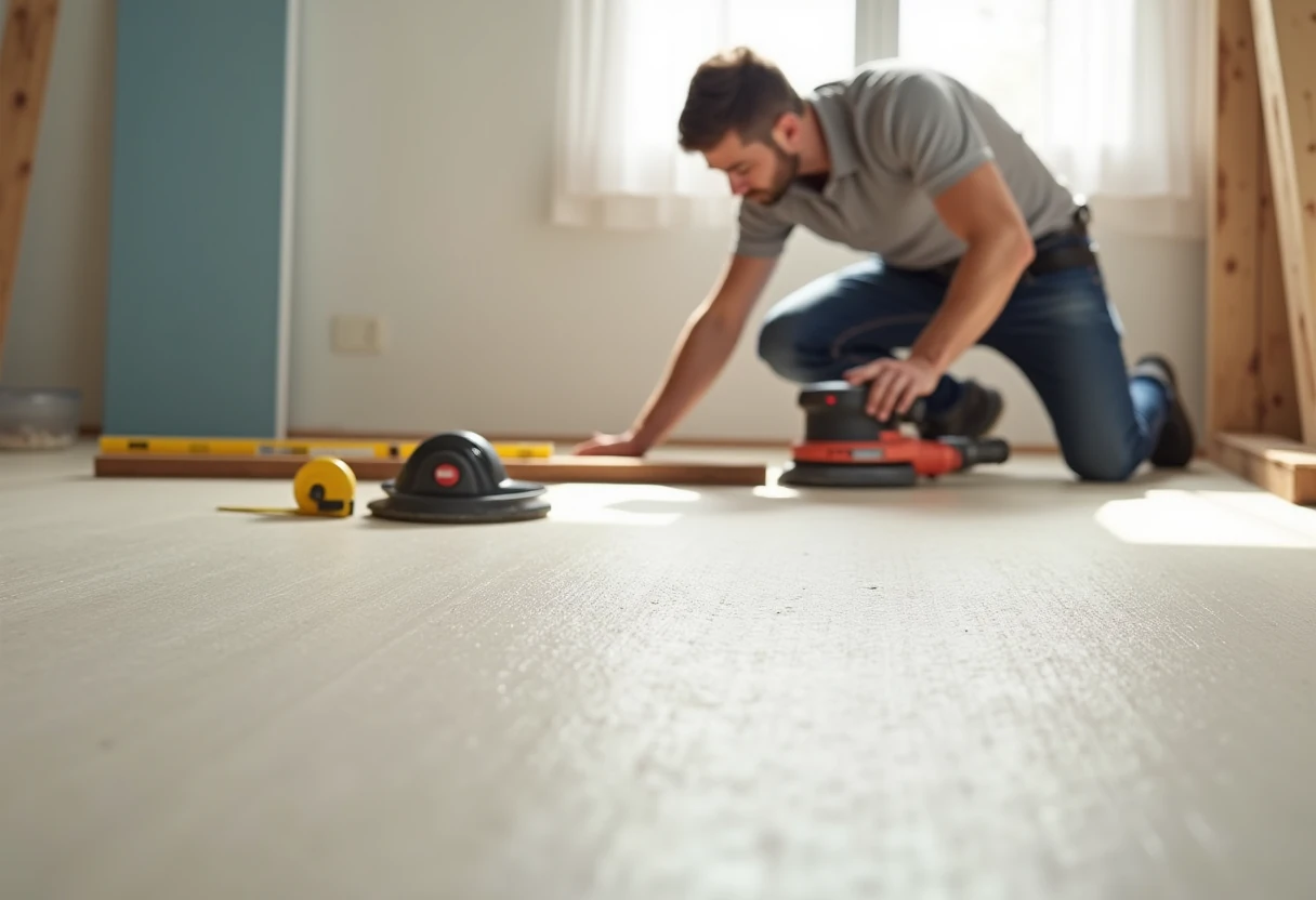 Przygotowanie podłoża pod montaż paneli podłogowyc