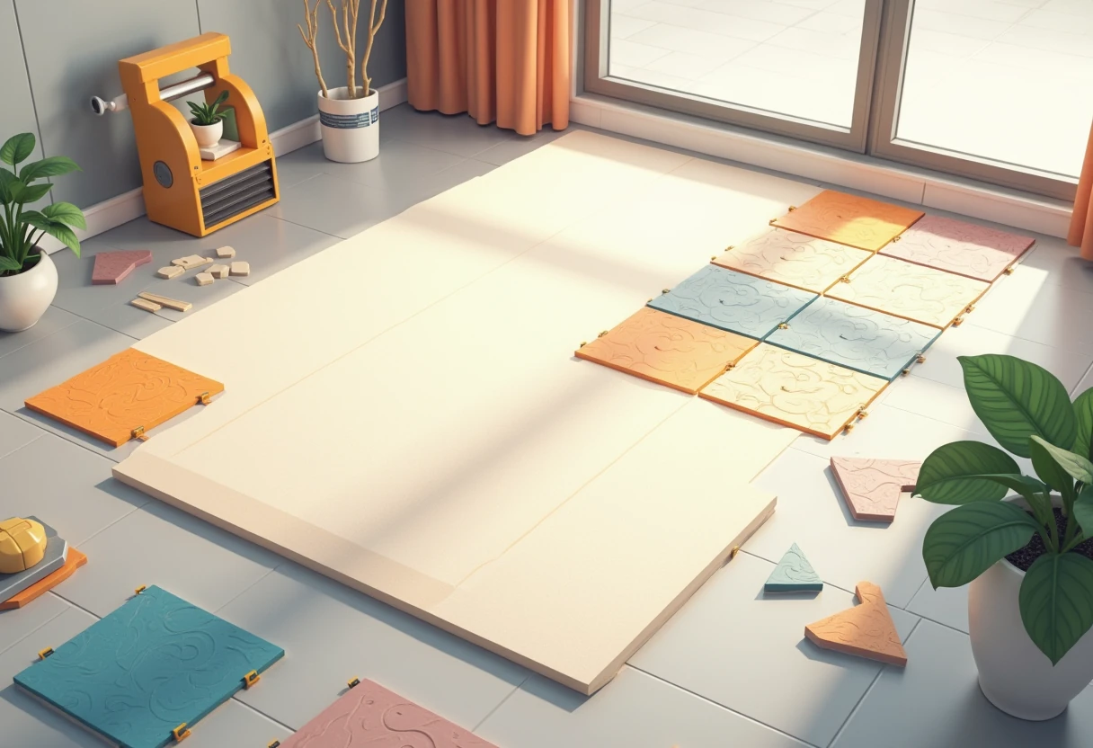 Przygotowanie podłoża pod płytki