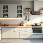 Jak skutecznie zorganizować kuchnię: Przewodnik po strefach i szafkach