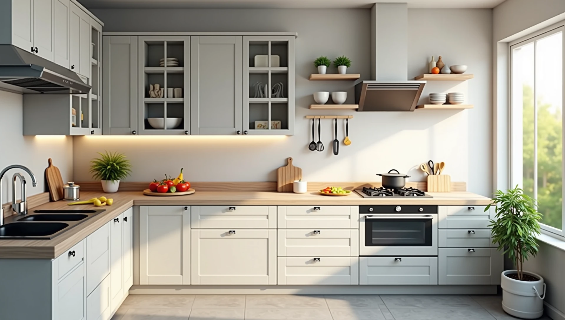 Jak skutecznie zorganizować kuchnię: Przewodnik po strefach i szafkach