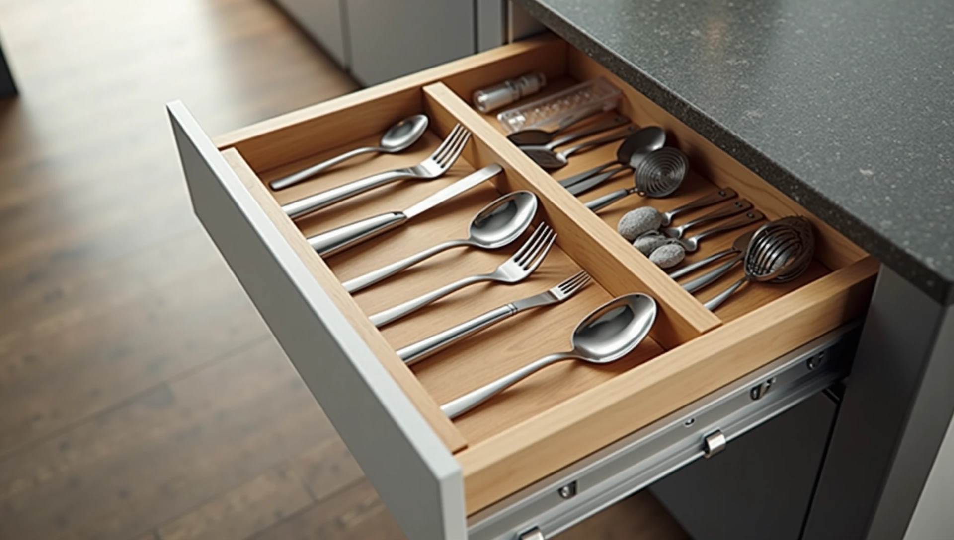 Jak wybrać idealne szuflady organizery do kuchni?