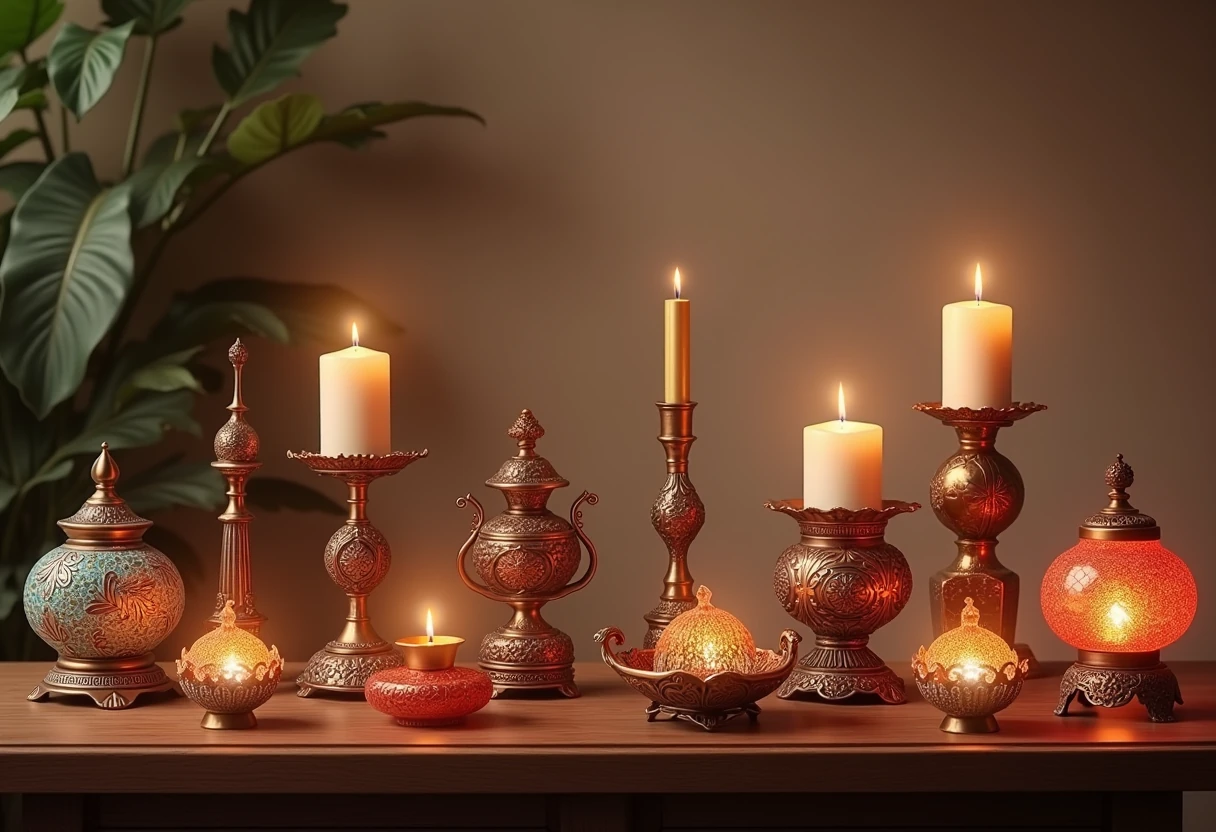 Świeczniki orientalne – magia Dalekiego Wschodu w 