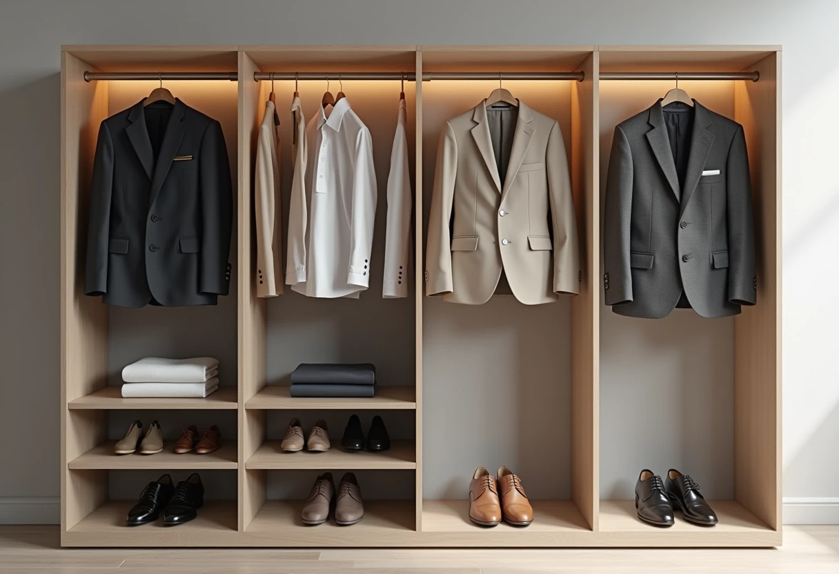 Szafa kapsułowa dla mężczyzn – prostota i funkcjon