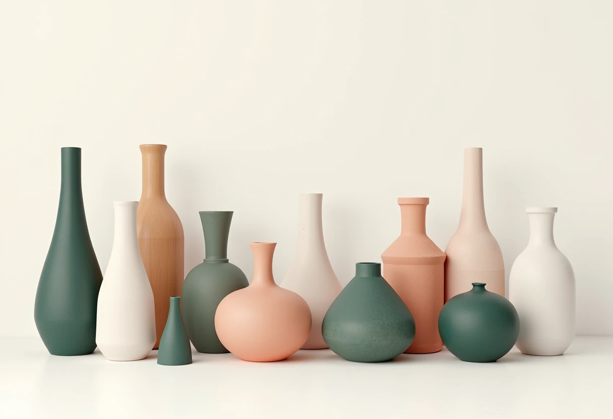 Rodzaje wazonów dekoracyjnych – przegląd materiałó