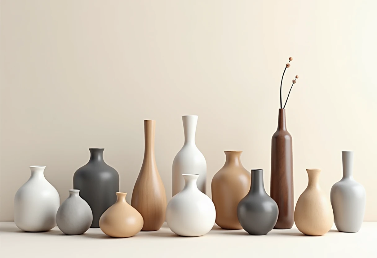 Rodzaje wazonów dekoracyjnych – przegląd materiałó