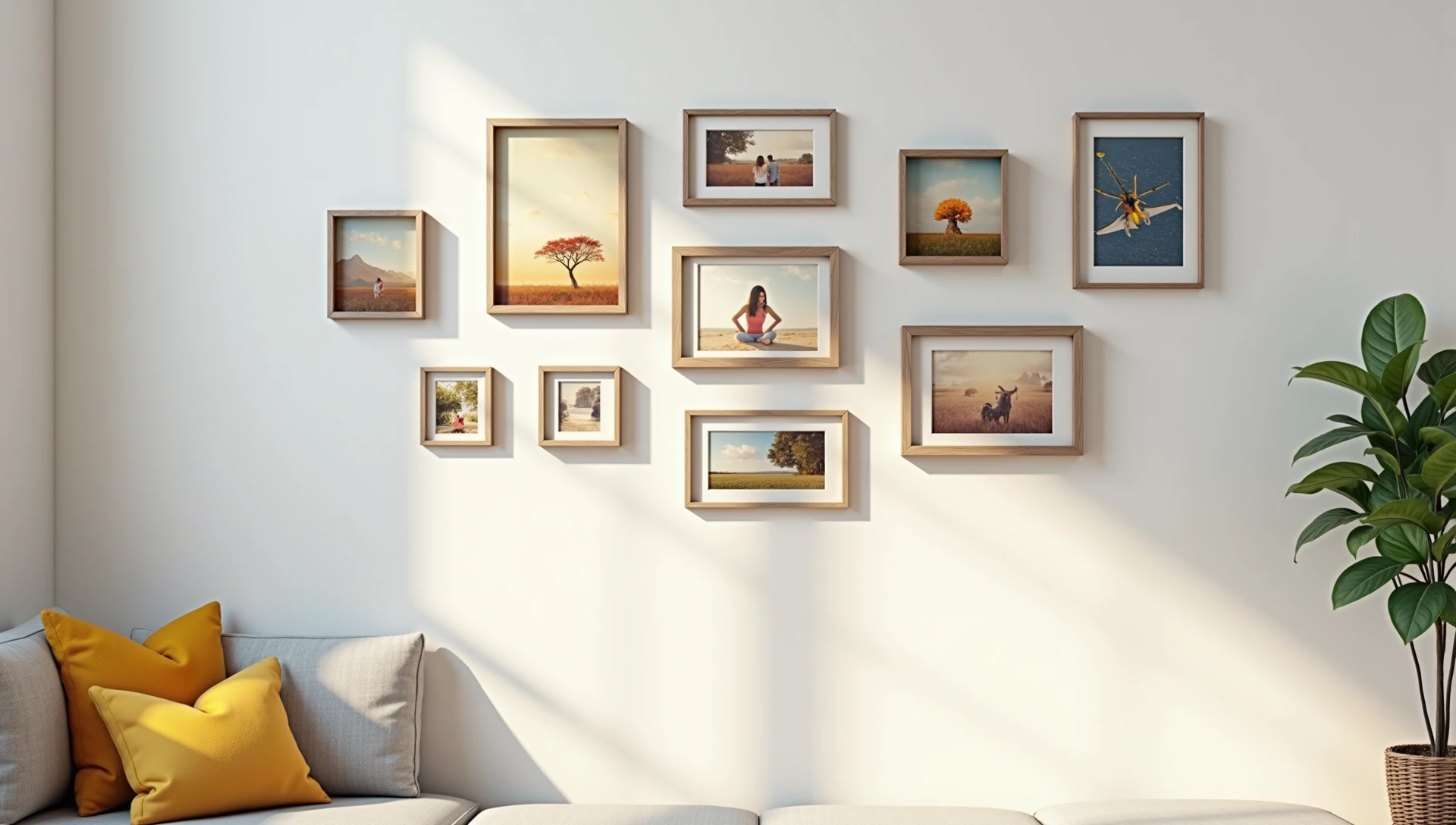 Jak stworzyć idealną aranżację ściany z ramkami na zdjęcia?