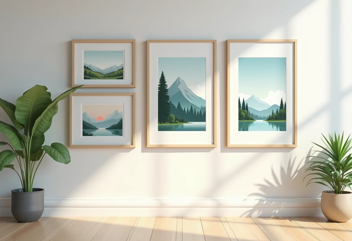 Krajobrazy i widoki – plakaty w ramkach dla miłośn