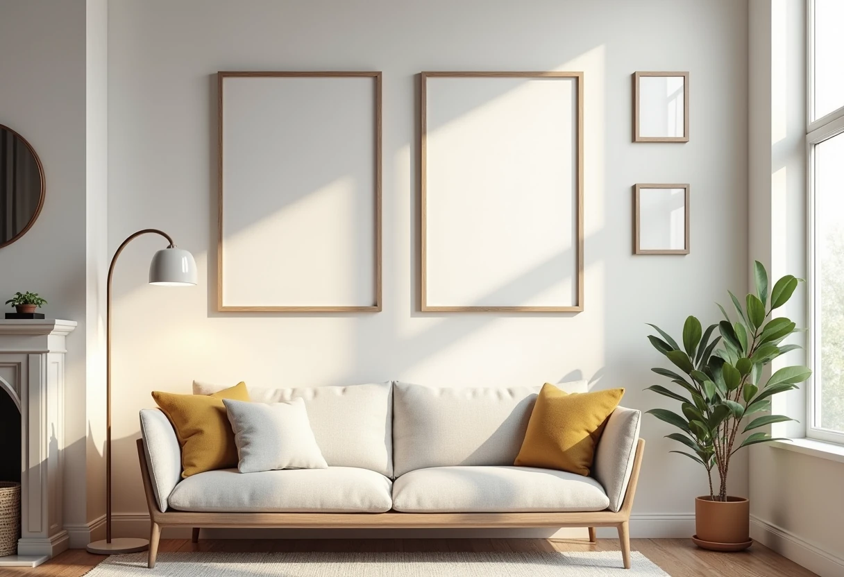 Plakaty w ramkach jako modny trend dekoracyjny – c