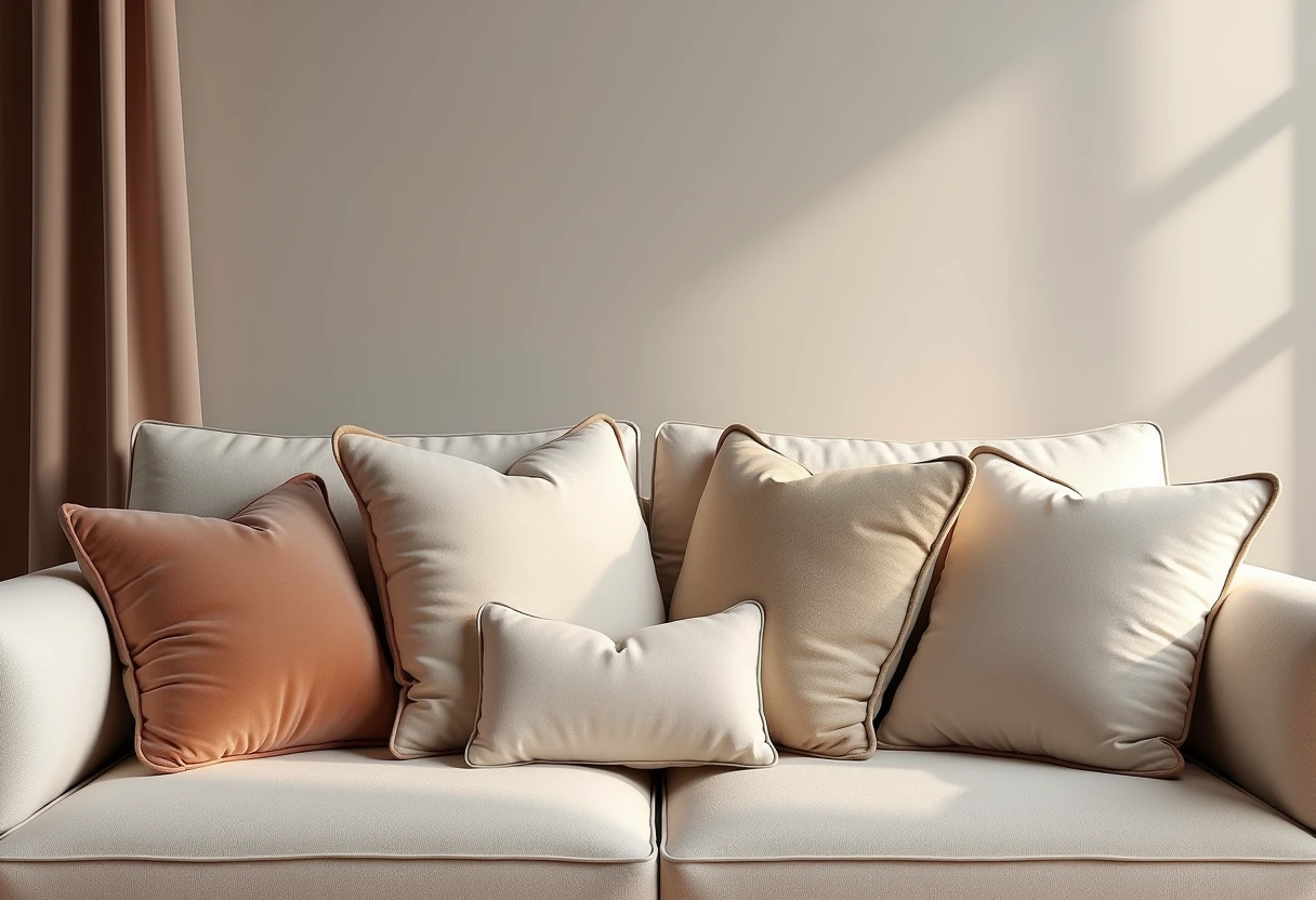 Poduszki ozdobne – różnorodność kształtów i materi