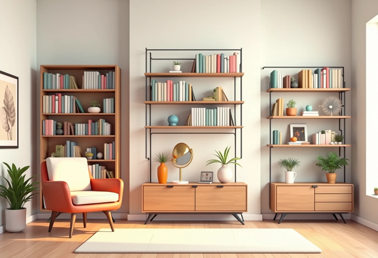 Rodzaje regałów na książki — który wybrać?