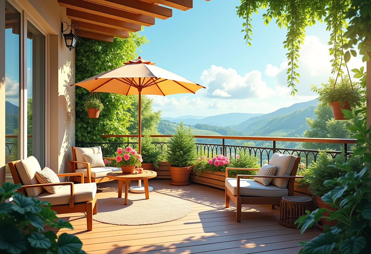 Aranżacja balkonu południowego – jak wykorzystać m