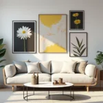 Nowoczesne obrazy do salonu: Jak wybrać idealne płótno?