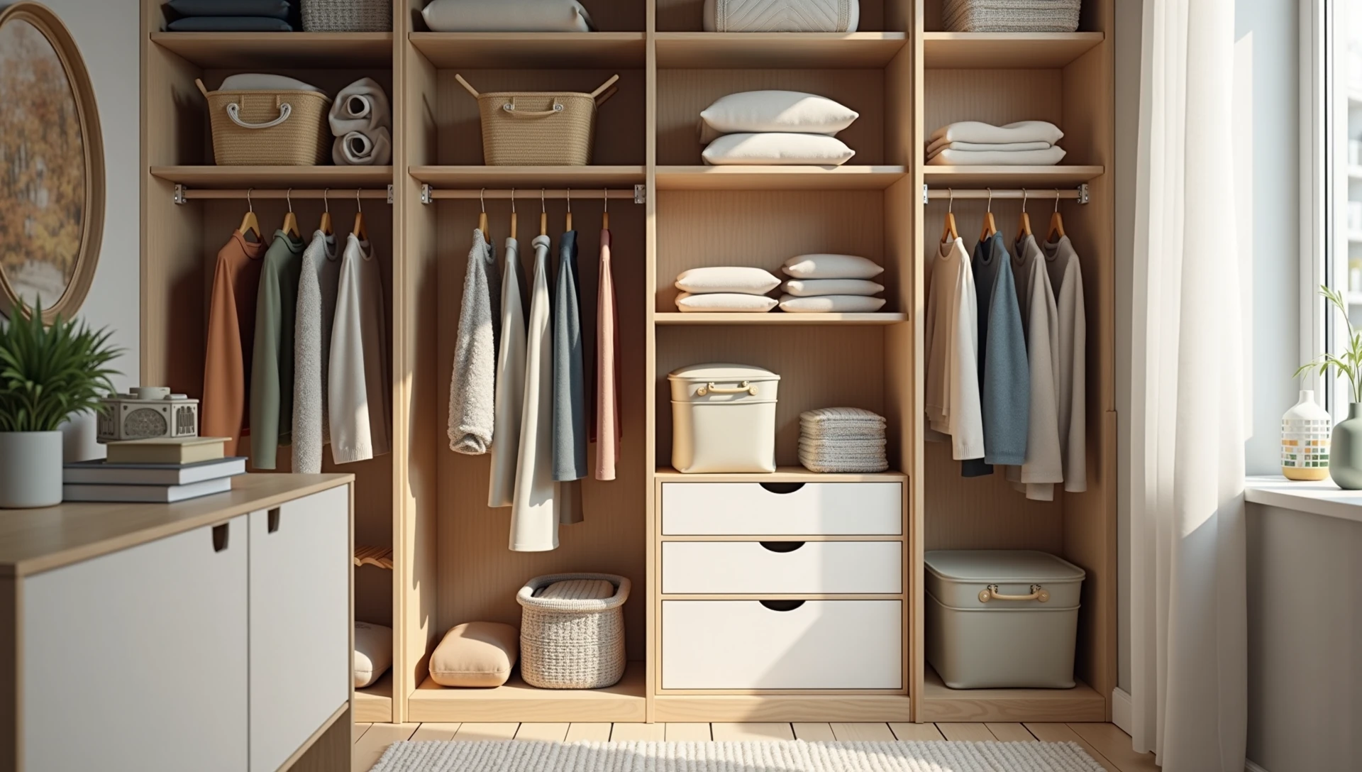 Przechowywanie sezonowe: Jak skutecznie zorganizować ubrania?